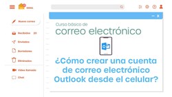 ¿Cómo crear una cuenta de correo electrónico Outlook desde el celular? Instructional Video