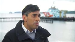 Interview with Rishi Sunak in Inverness News Clip