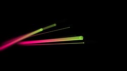 Motion red and green lines abstract background Stock Footage