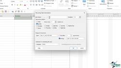 Microsoft Project 2021 From Beginners to Advanced - Set Up Recurring Tasks Instructional Video