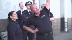 Home Secretary Priti Patel visits the Metropolitan Police's Specialist Training Centre News Clip