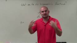 What are the six trigonometric functions Instructional Video