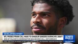 Falcons coach’s son admits to prank call on Shedeur Sanders during NFL Draft News Clip