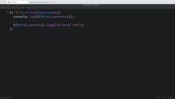 Modern Web Design with HTML5, CSS3, and JavaScript - Traversing the Document Object Model (DOM) Tree with jQuery Instructional Video
