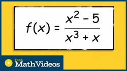 Find vertical and horizontal asymptotes of a rational function Instructional Video