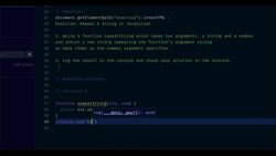 JavaScript Mastery from Zero to Hero - Prepare for Coding Interviews - Solution I - How to Repeat a String in JavaScript Instructional Video