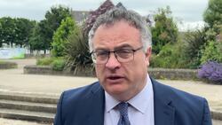 Interviews with candidates standing in North Down constituency in Northern Ireland News Clip