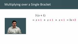 Multiplying Across a Single Bracket: Techniques and Examples Instructional Video