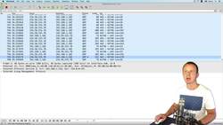 World of Computer Networking Your CCNA start - Capturing Some Data Using Wireshark Instructional Video
