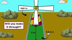 Practice Problem: The Mini-Golf Windmill Instructional Video