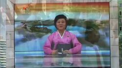 North Koreans celebrate recent missile launch News Clip