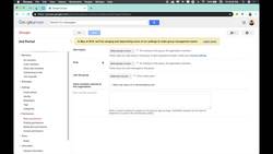 How to Set Basic Group Permissions in Google Groups Instructional Video