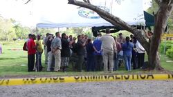 VOICED : Panama comienza a exhumar restos de víctimas de invasion estadounidense News Clip