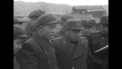 During Korean War, peace talk negotiators inspect site of alleged bombing violation in Kaesong, North Korea News Clip