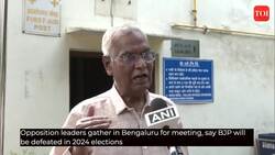 All set for key Opposition meet in Bengaluru, leaders say confident of defeating BJP in 2024 polls News Clip