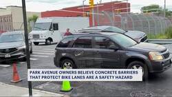 Park Avenue business owners say newly installed concrete barriers causing issues News Clip