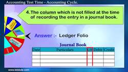 Accounting Test Time Accounting Cycle Instructional Video