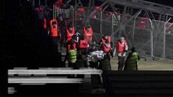 First migrants crossing the English Channel in 2024 arrive in Dover News Clip