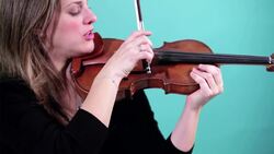Bow Arm Movement & Direction for the Violin Instructional Video