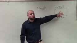What is the formula for the area of a triangle Instructional Video