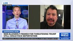 Immigrant police say was framed in Trump threat case to stay in ICE custody News Clip