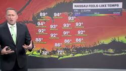 HEAT ALERT: Steamy stretch of weather moves in with feel-like temps between 90 to 95 today News Clip