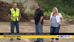 Mission couple searches for wedding rings in compost heaps News Clip