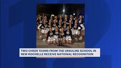 Ursuline School cheer teams celebrated as national champions News Clip