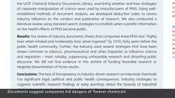 Big companies covered up dangers of ‘forever chemicals,’ researchers say News Clip