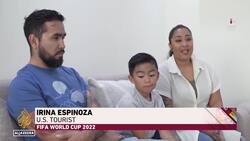 Injured fan says he's received 'incredible' treatment in Qatar News Clip