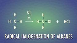 Radical Reactions Hammonds Postulate - Crash Course Organic Chemistry Instructional Video