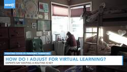 Pandemic Parenting: How Do I Adjust for Virtual Learning? News Clip