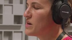 CLEAN : Laetitia Bernard: French journalist, blind show jumper and radio voice News Clip