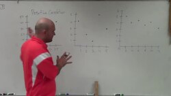 Master Determining the correlation and trend line of a scatter plot Instructional Video