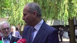 Tanaiste criticises protesters removed by gardai from security forum News Clip