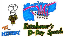 Eisenhower's D-Day Speech - Manny Man Does History Instructional Video