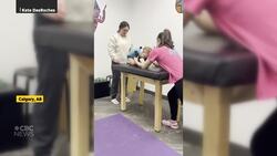 She couldn't get adequate care on P.E.I. for a son with cerebral palsy. So she flew him to Alberta. News Clip