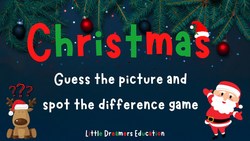 Christmas Game | Guess The Picture | Spot The Difference | 4K Instructional Video