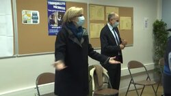 CLEAN : France: Right-wing presidential candidate campaigns on bolstering police News Clip