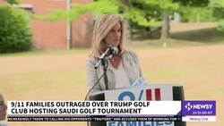 9/11 Families Outraged Over Trump Golf Club Hosting Saudi Tournament News Clip