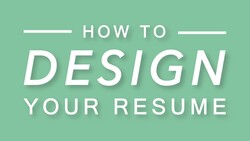 Crafting a Polished Resume: Design Tips for Professional Presentation Instructional Video
