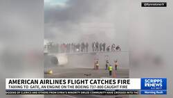 What could have caused fire on American Airlines plane that caught fire in Denver? News Clip