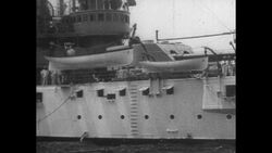 President Roosevelt Sends Ships on Round the World Cruise as Sign of Peace Stock Footage