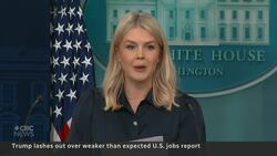 Trump lashes out after U.S. economic data points to tariff slowdown News Clip