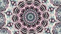 Round mandala pattern. Stock Footage