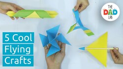 Origami Paper Crafts that Fly Instructional Video