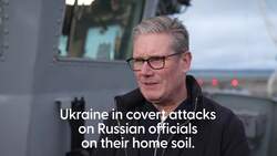 Starmer says 'UK must stand with Ukraine' but will not be drawn into supporting killing of Russian general News Clip