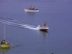 ACHMELVICH BEACH, SCOTLAND, 1970 Stock Footage