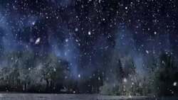 Winter Season Background Animation Stock Footage