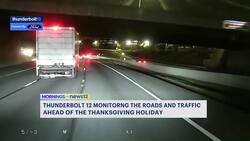 Thunderbolt 12: Rain slows Thanksgiving travel News Clip